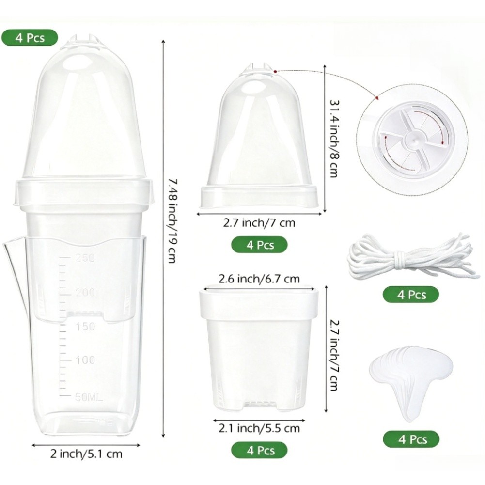 Humidity Dome Kit - Self Watering Propagation Kit with Humidity