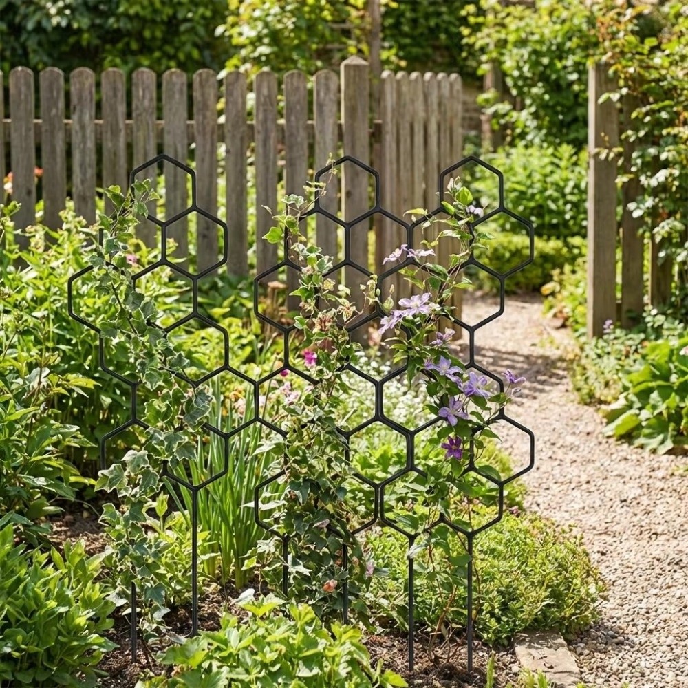 Honeycomb Design Plant Trellis - Sphagnum Moss Dry ulasan dan harga